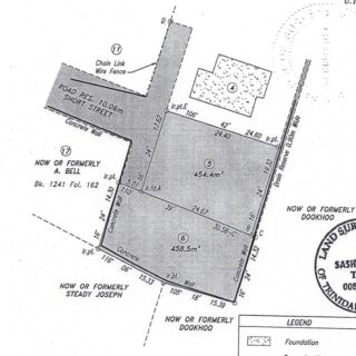 Land For Sale –  St. Margaret’s Village, Claxton Bay – $850,000TT